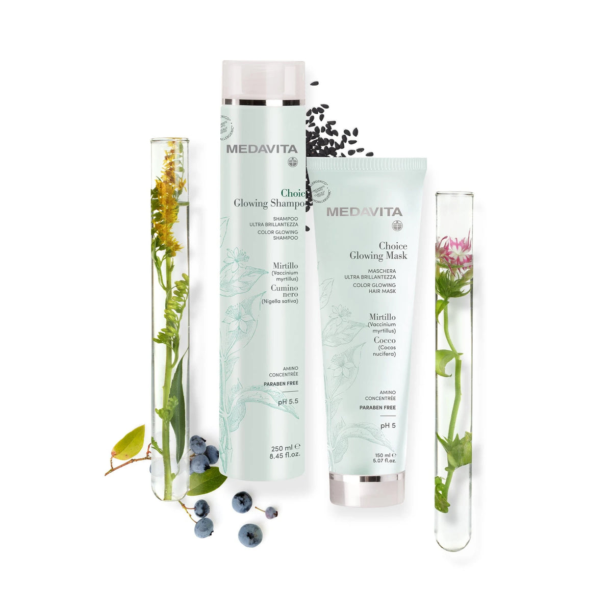 Medavita Choice Color Glowing Shampoo 250ml lifestyle