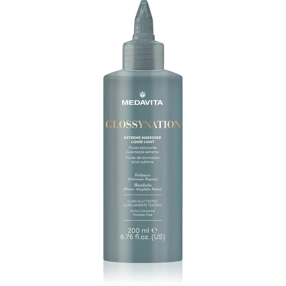 Medavita Glossynation Extreme Makeover Liquid Light 200ml hair treatment #Size_200ml