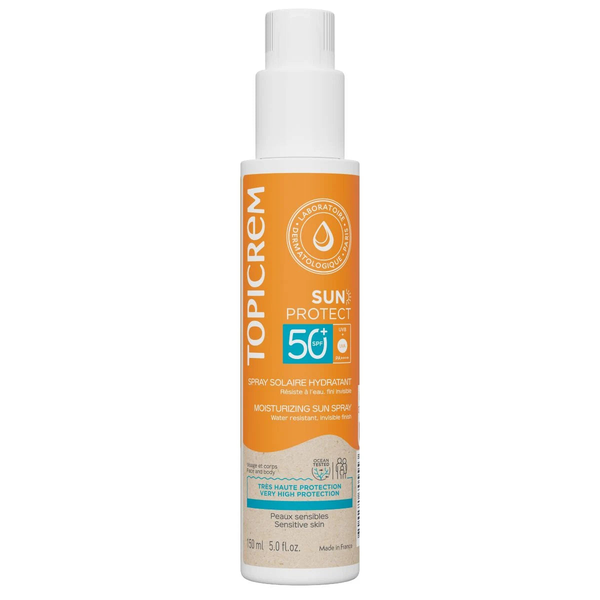 Topicrem SUN PROTECT Moisturizing Sun Spray SPF50+ 150ml #Size_150ml