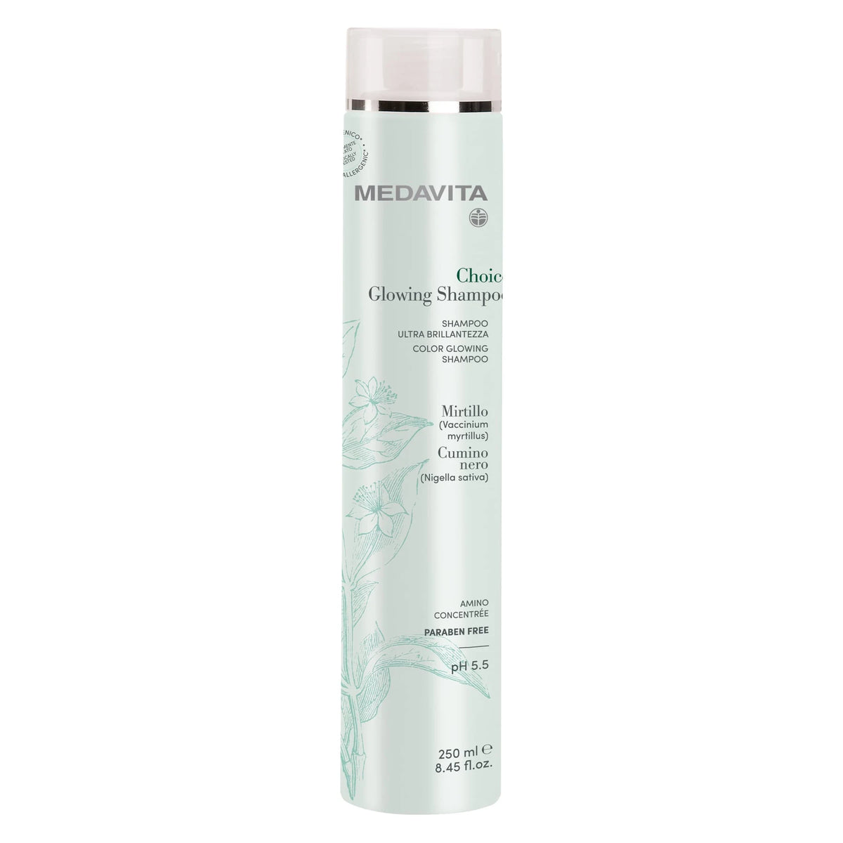 Medavita Choice Color Glowing Shampoo 250ml shampoo #Size_250ml
