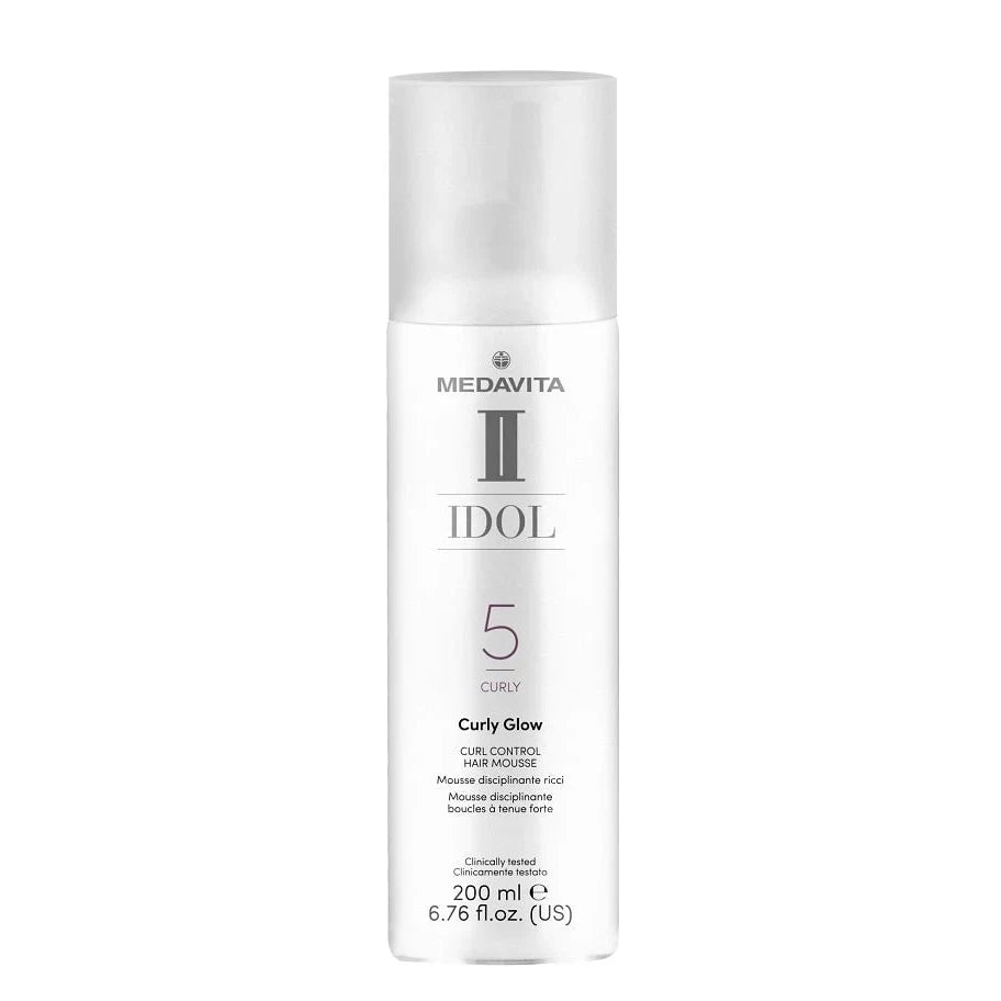 Medavita Idol Curly Glow Curl Control Hair Mousse 200ml hair mousse #Size_200ml